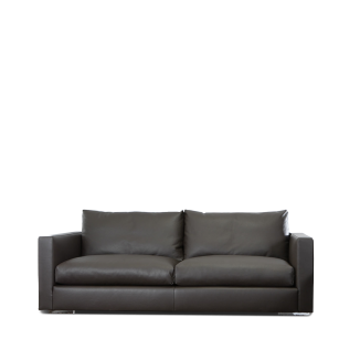 Leather sofa Claudio