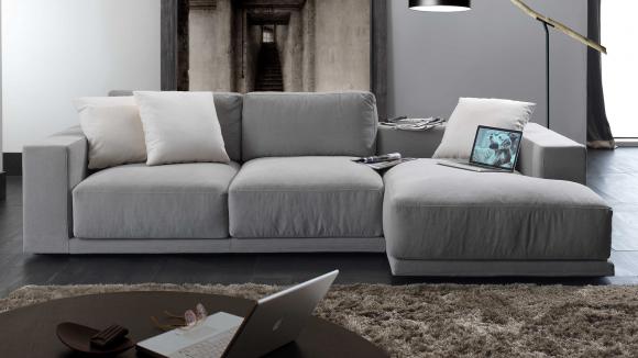 Divano angolare e divano relax moderno realizzabile su misura